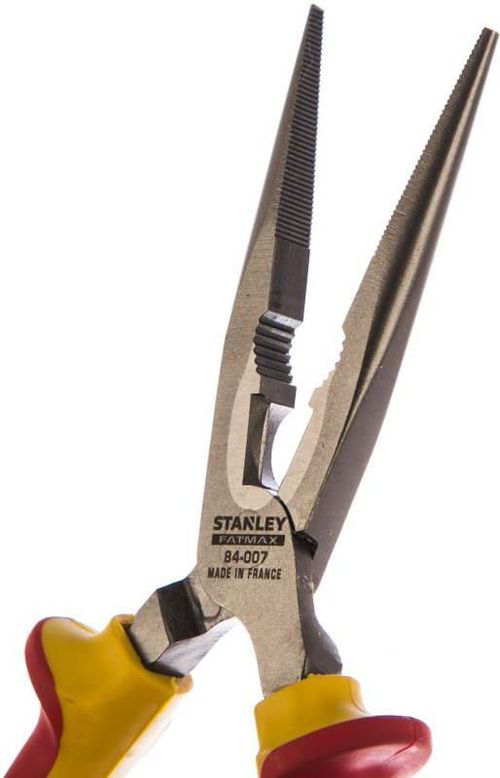 купить Ручной инструмент Stanley 0-84-007 Patenti alungiti Fatmax 200mm VDE 1000V в Кишинёве 