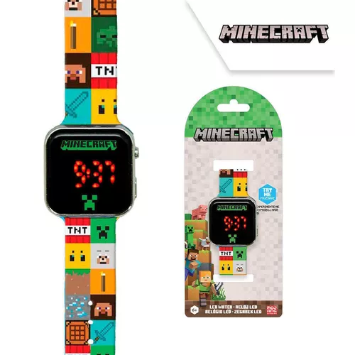 купить Игрушка KiDS Licensing MIN4272 Led Watcht Spades Minecraft в Кишинёве 