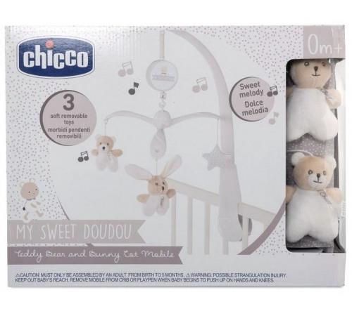 купить Кроватка Chicco 971400 Bear & Bunny Cot Mobile в Кишинёве 