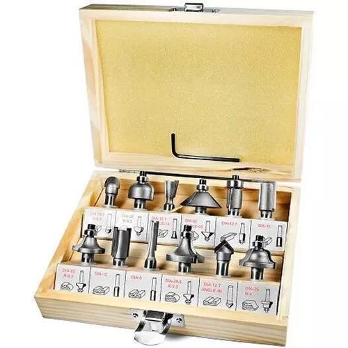 cumpără Set de tubulare, bite, duze Stark 250016015 Set de freze 12buc în Chișinău 