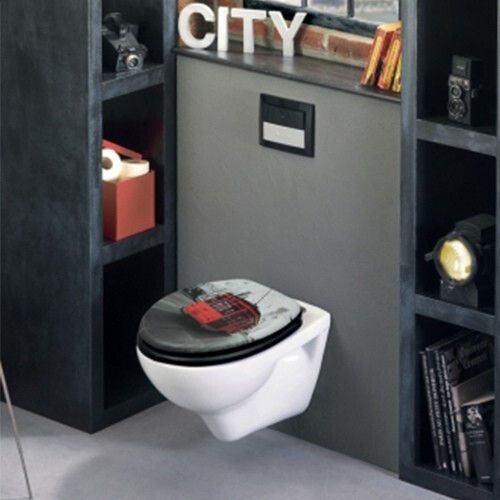 купить Сиденье для унитаза Wirquin Capac WC MDF Trendy Line London 20718562 в Кишинёве 