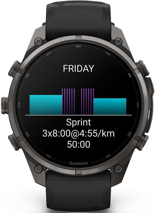 cumpără Ceas inteligent Garmin Fenix 9 Pro, 47mm, CrbnGryDLCTi,Bk/Pb bnd (010-04336-16) în Chișinău 