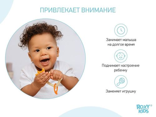 cumpără Iinel dentiție Roxy Kids RBT20031 FOX, бежевый în Chișinău 