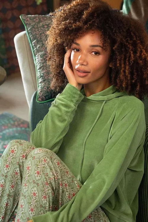 купить Домашний текстиль Pip Studio 51.524.002 Tamari Sweater Velvet Green S Green в Кишинёве 