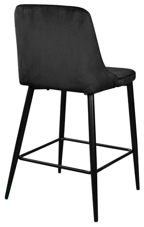 купить Барный стул Deco Clasic Small Black+Black legs в Кишинёве 