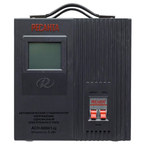 cumpără Regulator tensiune Ресанта ACH-5000/1-Ц 5 kW 140 - 270 V (98940) în Chișinău 