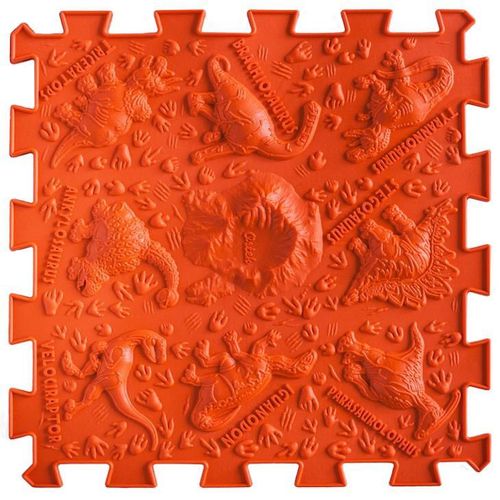 cumpără Covoraș de joacă Ortek 11514 Коврик-пазл массажный 26х26 cm Terrasaurus în Chișinău 