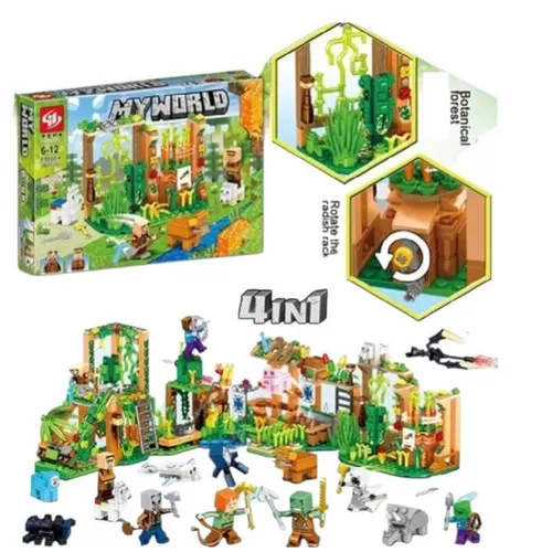 купить Конструктор Richi (62866) My World 4in1 в Кишинёве 