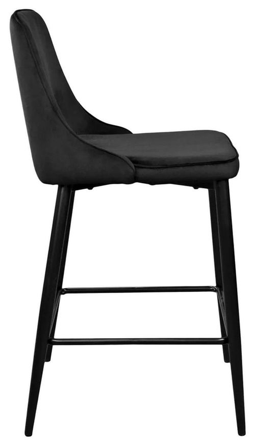 cumpără Scaun de bar Deco Clasic Small Black+Black legs în Chișinău 