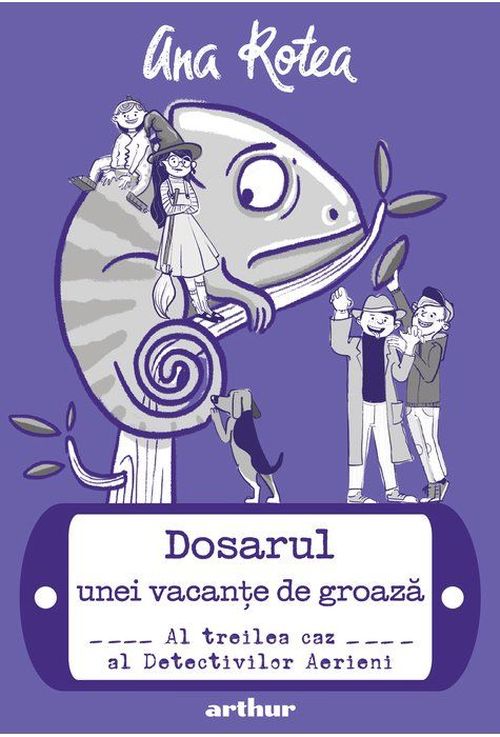 купить Seria Detectivii Aerieni #3. Dosarul unei vacanțe de groază - Ana Rotea в Кишинёве 