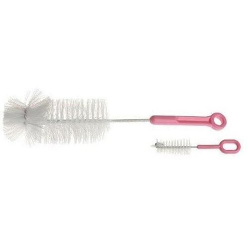 купить Посуда для кормления Akuku A0571 Pink, щёточки для чистки трубочек в Кишинёве 