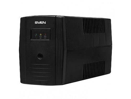 купить SVEN Pro 600 Line-Interactive, 600VA/360W, AVR, Input 175~280V, Output 220V +- 10% (UPS, sursa neintreruptibila de energie/ ИБП источник бесперебойного питания) в Кишинёве 