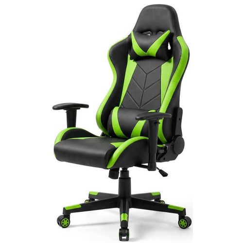 cumpără Fotoliu de birou Fabrik Home Game Black, Зеленый în Chișinău 