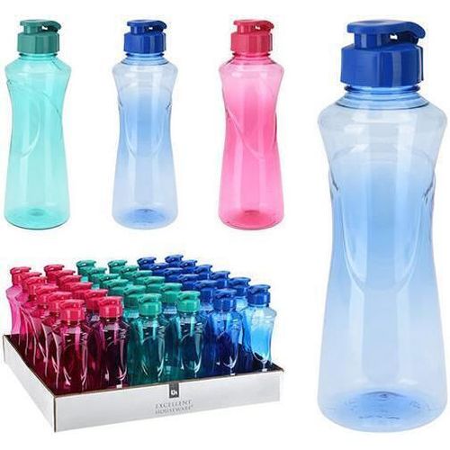cumpără Sticlă apă Excellent Houseware 48201 0.9l, 26cm, пластик, 3цвета în Chișinău 