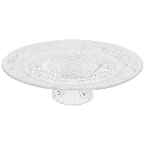 cumpără Veselă Promstore 52465 Platou de servire cu picior D25cm, H7cm, sticla în Chișinău 