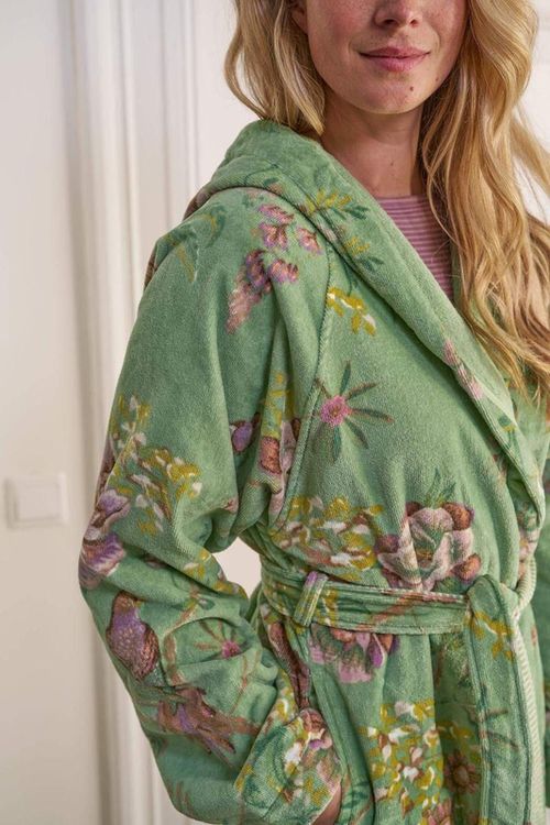 купить Домашний текстиль Pip Studio 321835 Secret Garden Bathrobe Green M в Кишинёве 