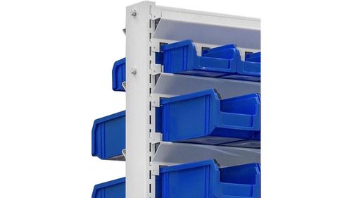 cumpără Sistem de depozitare a instrumentelor УХЛ-МАШ Стеллаж 2-ух сторонний 180см T1/T2/T3 (701-60шт,702-72шт,703-72шт) на колёсах în Chișinău 