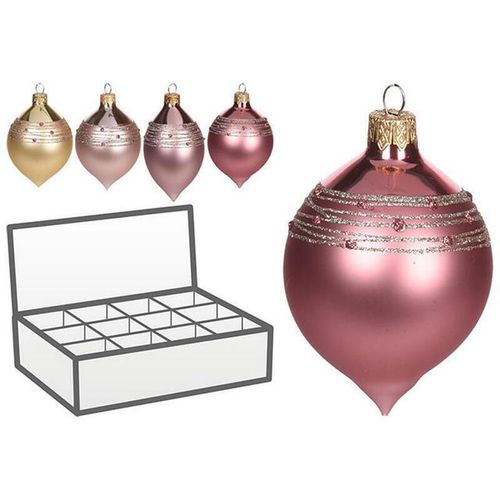 cumpără Decor de Crăciun și Anul Nou Promstore 20293 Украшение елочное стеклянное Юла 11cm în Chișinău 