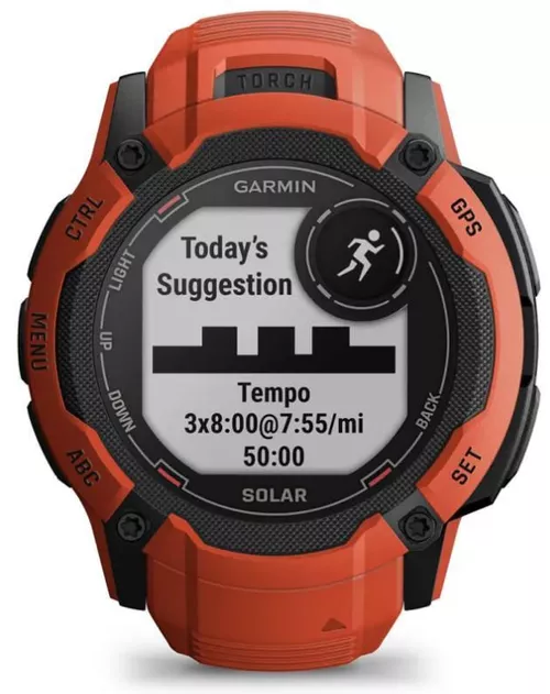 cumpără Ceas inteligent Garmin Instinct 2X Solar Flame Red (010-02805-01) în Chișinău 