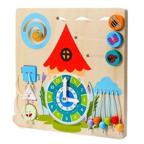 купить Развивающая доска New World JHTOY-372 Busyboard Ceas, 227101 в Кишинёве 