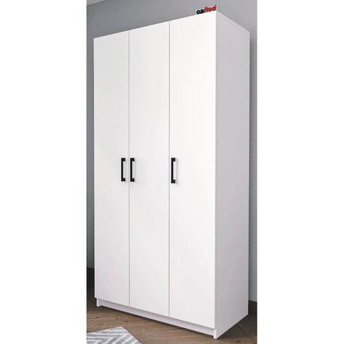 купить Шкаф Nex Home Распашной, 3 двери 180x47x120 см, Белый (26-02-01) в Кишинёве 