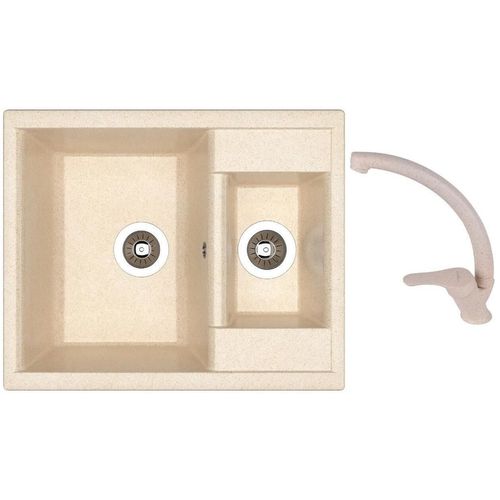 купить Мойка кухонная со смесителем Dr.Gans Astra 620K + SanDonna F 1069 bej в Кишинёве 