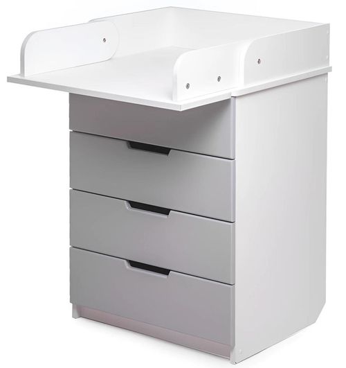 купить Комод-пеленатор PernaMea Happy Baby 600 MDF Light Grey (114452) в Кишинёве 