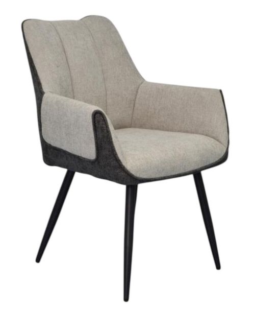 cumpără Scaun Evelin di Costacurta QT-227B, UF885-13 (Light grey)/UF885-15 (Dark grey) în Chișinău 
