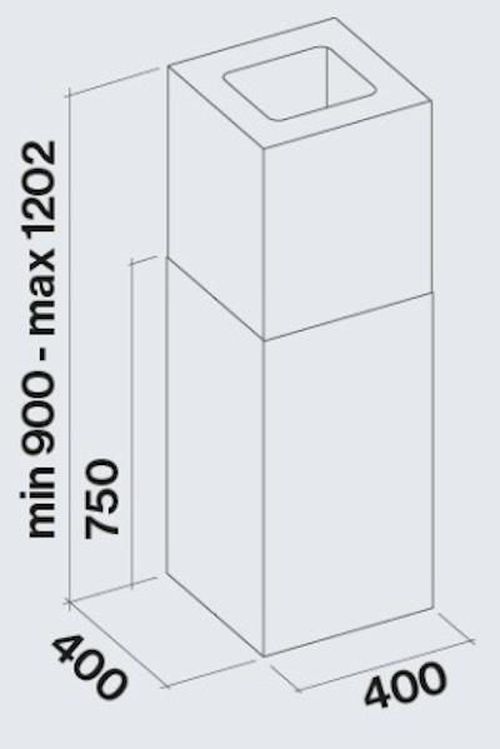 cumpără Hotă Falmec MIRA PARETE/WALL 40 Stainless Steel (with filter pack) în Chișinău 