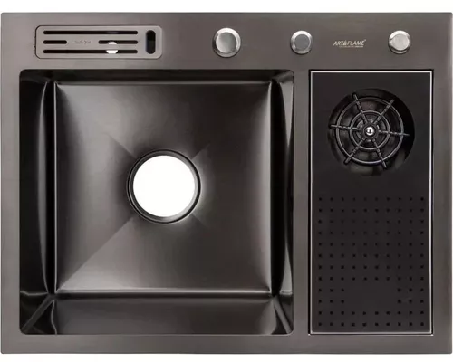 купить Мойка кухонная ArtFlame ELBA (DB 6045) Black в Кишинёве 