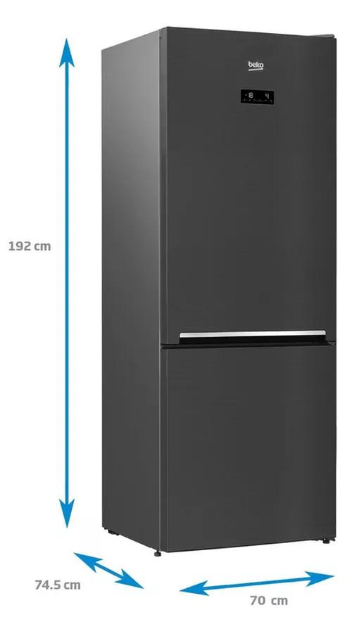 купить Холодильник с нижней морозильной камерой Beko RCNE560E40ZXBRN в Кишинёве 