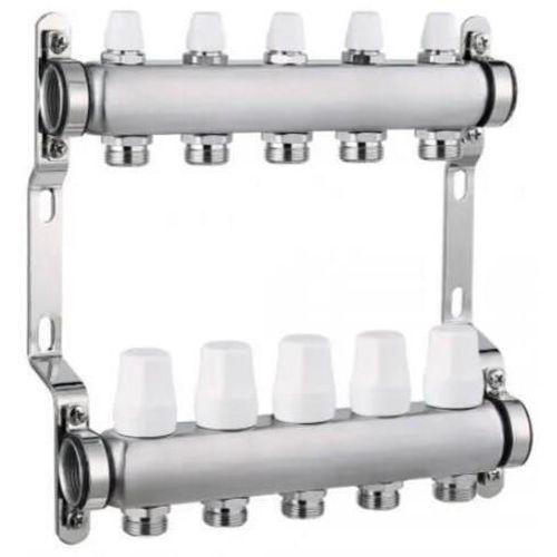 cumpără Set distribuitor Hydro S Colector complet din Inox, 3 căi 1"x3/4" (0711681) în Chișinău 