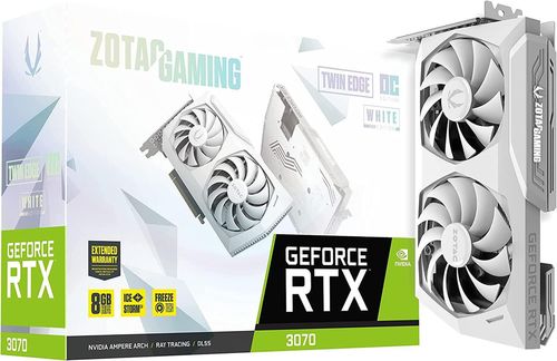 cumpără Placă video ZOTAC GeForce RTX 3070 Twin Edge OC LHR White Edition 8GB GDDR6 în Chișinău 