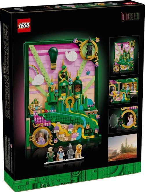 купить Конструктор Lego 75685 Emerald City Wall Art в Кишинёве 