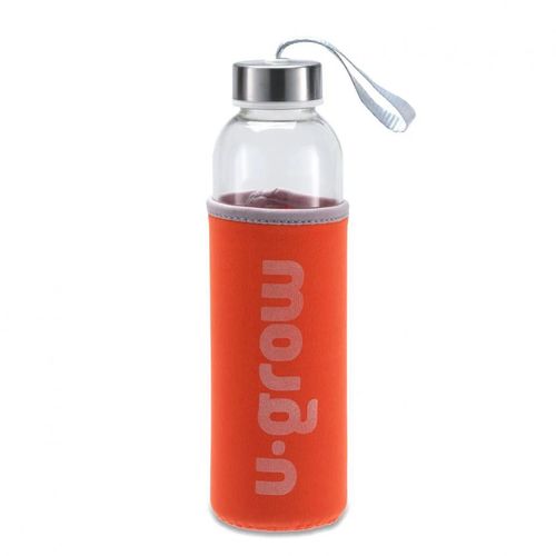 купить Бутылочка для воды U-Grow UGBTL-500ORG Sticla cu husa temoizolanta 500ml в Кишинёве 