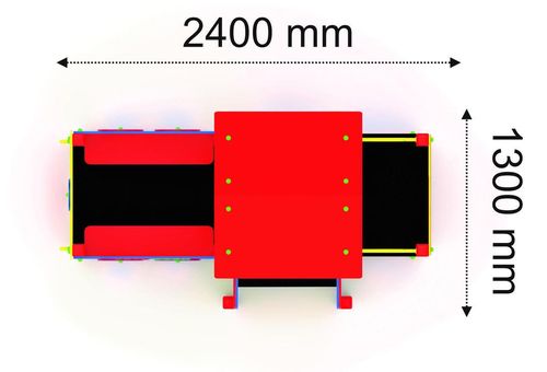 cumpără Teren de joacă PlayPark 1250 Locomotive-01 în Chișinău 