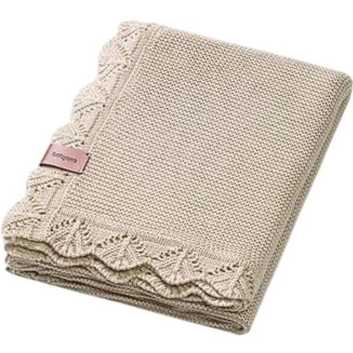 купить Комплект подушек и одеял BabyOno 1674/02 Patura de bambus tricotata /bej/ в Кишинёве 