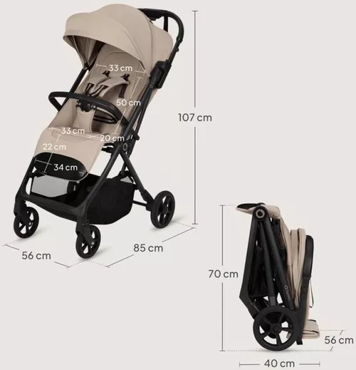 купить Детская коляска Lionelo Tansi Beige Sand в Кишинёве 