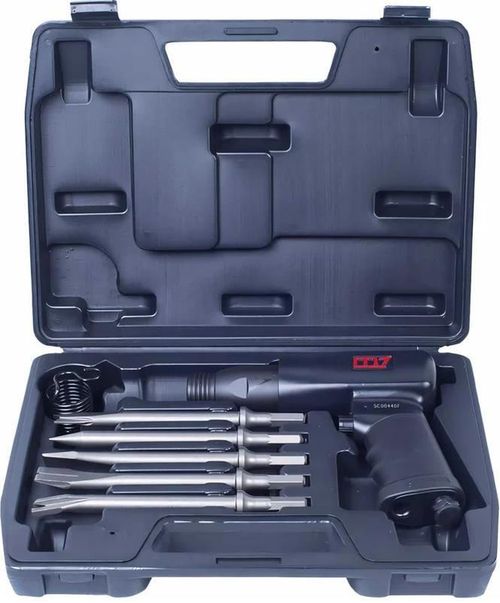 cumpără Ciocan demolator Mighty Seven SC-0617C Пневмомолоток SC-221 и 6 гран. 5 зубил SC-425 в пласт чемодане în Chișinău 