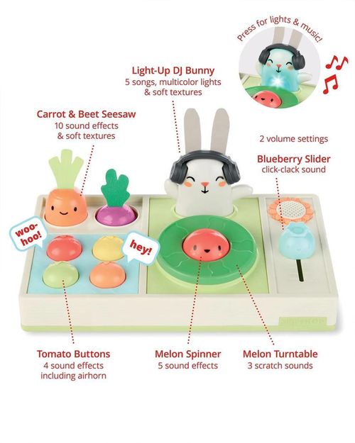 cumpără Jucărie muzicală Skip Hop 9M919210 Farmstand Let The Beet Drop DJ Set în Chișinău 