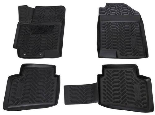 купить Коврик для автомобиля Aileron 64808 Kia Rio IV (06.2017-) (3D с подпятником) (Крепеж) в Кишинёве 