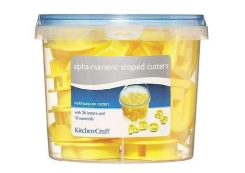 купить Набор для творчества miscellaneous KCLMALPHCUT36 Set de 36 forme Alpha-Numeric, (en) в Кишинёве 