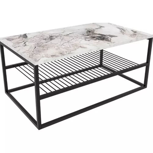 cumpără Măsuţă cafea Trendy Asude, Alb 95x43x55cm în Chișinău 