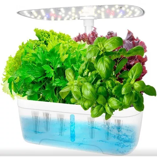 купить Смарт огород Green Grow Hydroponics growing system 6 pods, White в Кишинёве 