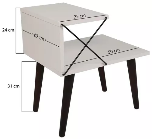 купить Тумбочка Trendy Cross, Travertin Negru, 50x55x40cm в Кишинёве 