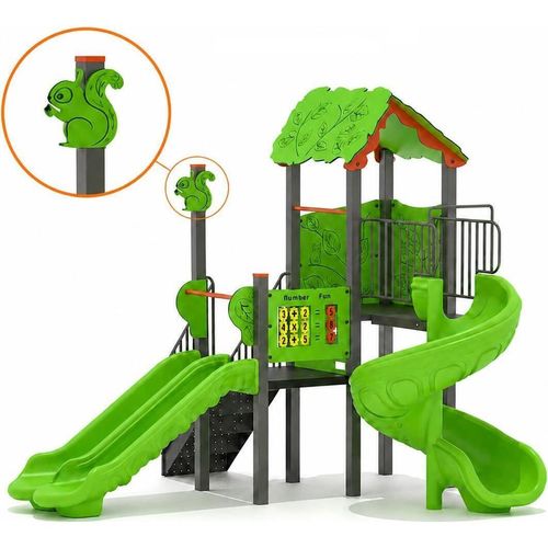 купить Детская площадка PlayPark 1272 Complex de joacă Spring YN-102 в Кишинёве 