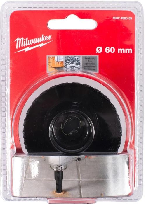 купить Набор головок, бит, насадок Milwaukee 4932498359 Алмазная коронка M14 60 мм в Кишинёве 