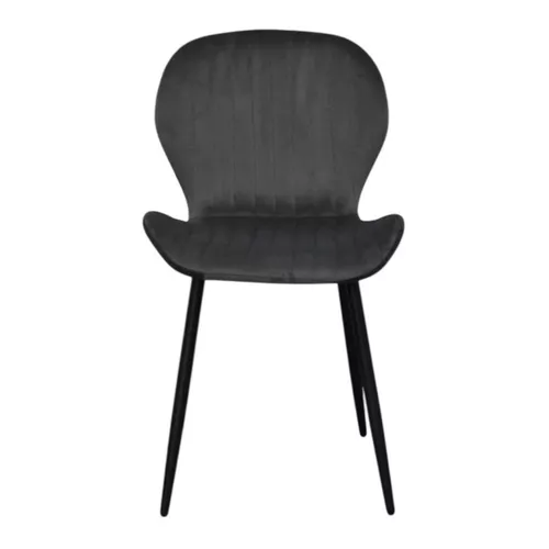 купить Стул Evelin di Costacurta YTC-064B, BLU-14 (Dark grey) в Кишинёве 