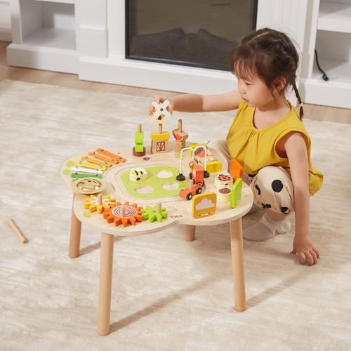 cumpără Puzzle Viga 44657 Masa de dezvoltare Ferma în Chișinău 