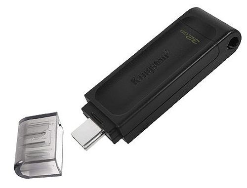 купить 32GB USB Flash Drive Kingston DT70/32GB DataTraveler 70, USB Type-C 3.2 (memorie portabila Flash USB/внешний накопитель флеш память USB) в Кишинёве 